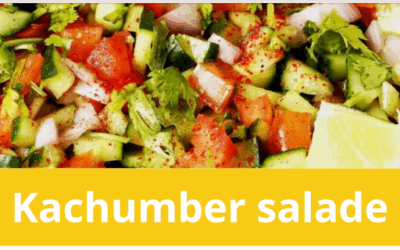 Salade de concombre à l’indienne
